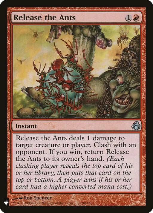 Release the Ants [Mystery Booster] - MTG Single