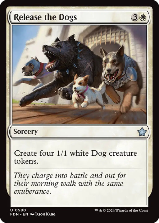 Release the Dogs [Foundations] - MTG Single