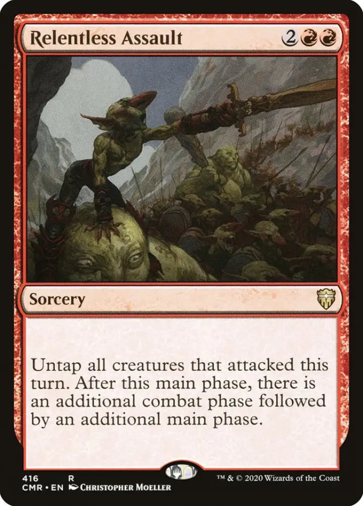Relentless Assault [Commander Legends] - MTG Single