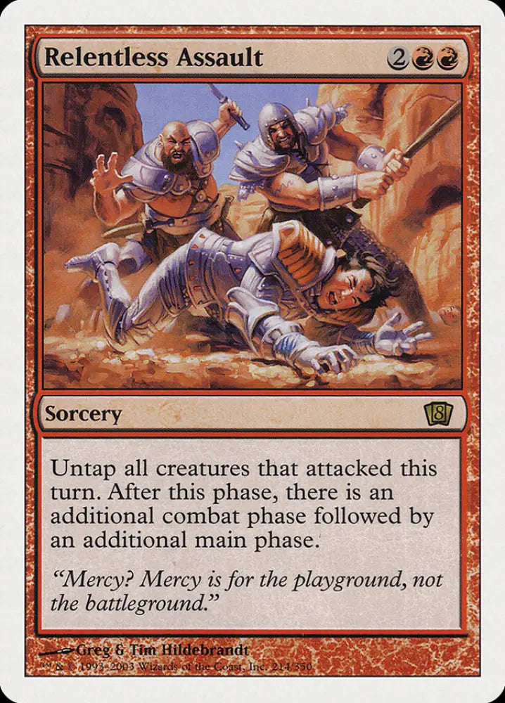 Relentless Assault [Eighth Edition] - MTG Single