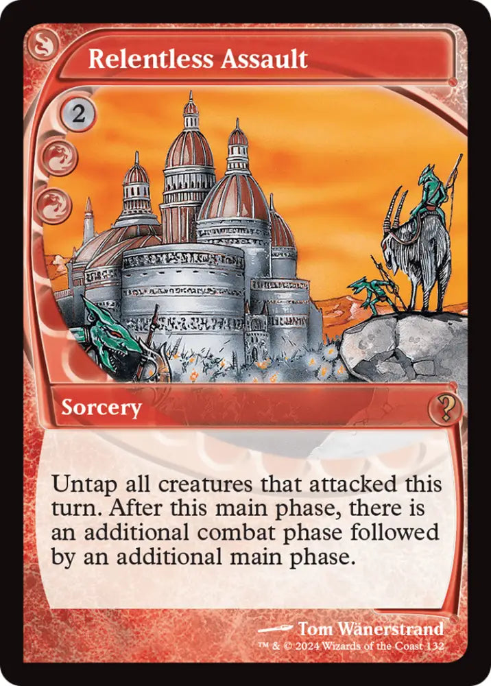 Relentless Assault (Future Sight) [Mystery Booster 2] - MTG Single