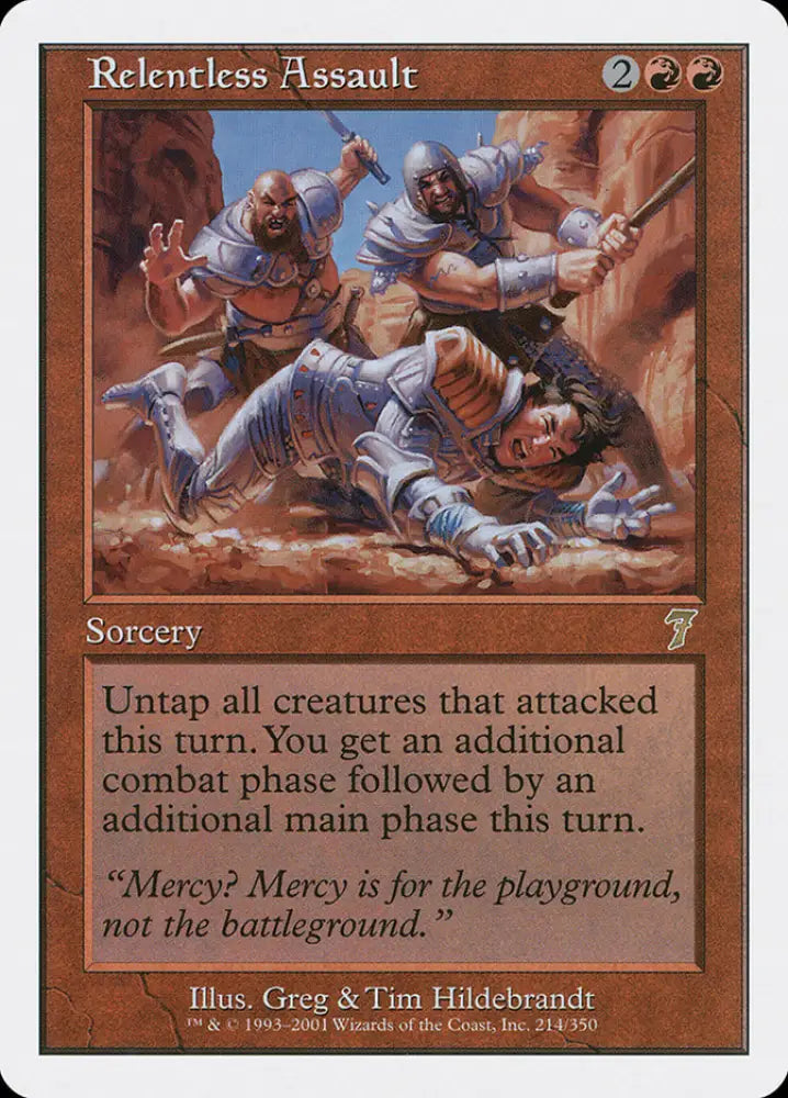 Relentless Assault [Seventh Edition] - MTG Single