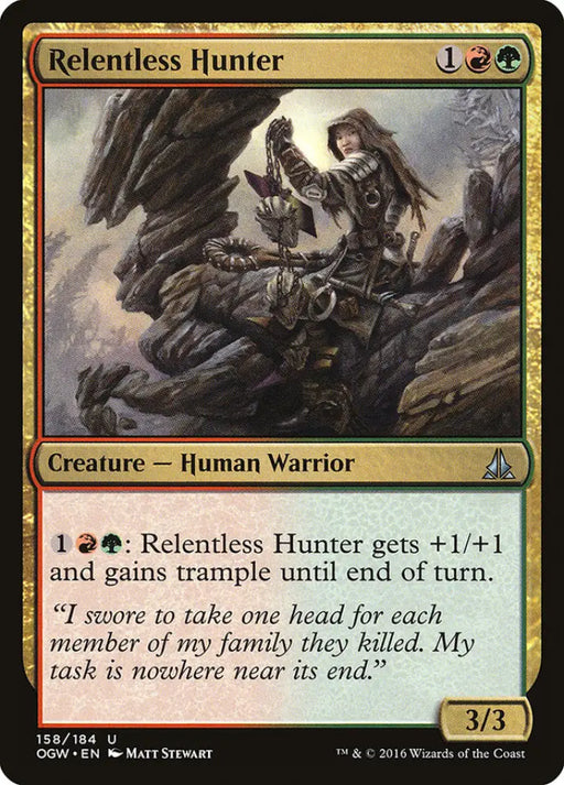 Relentless Hunter [Oath of the Gatewatch] - MTG Single