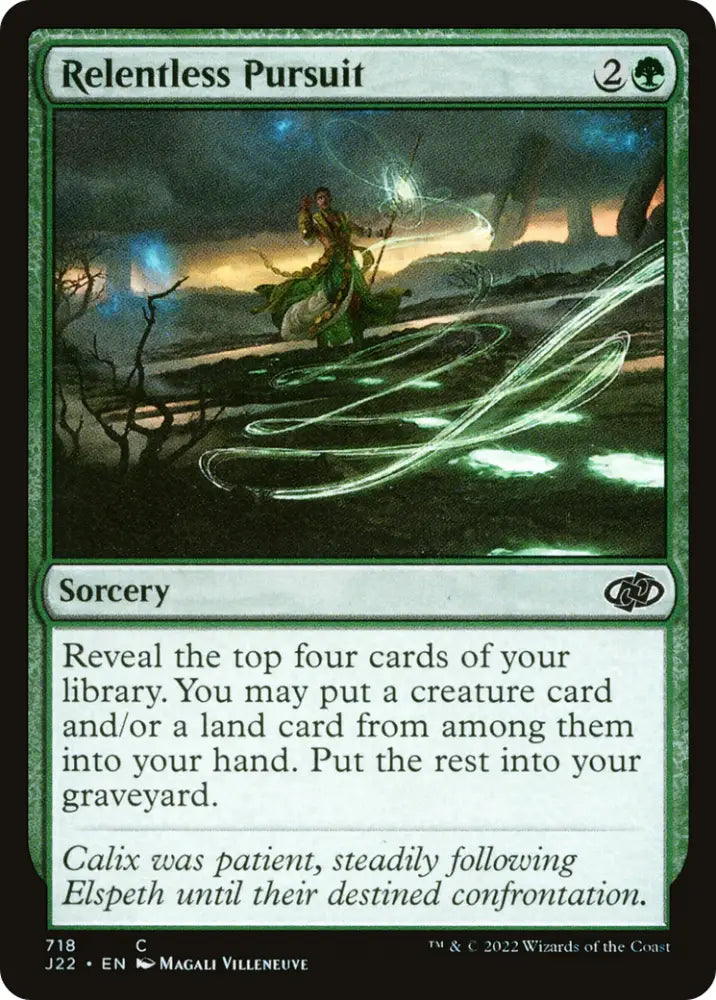 Relentless Pursuit [Jumpstart 2022] - MTG Single