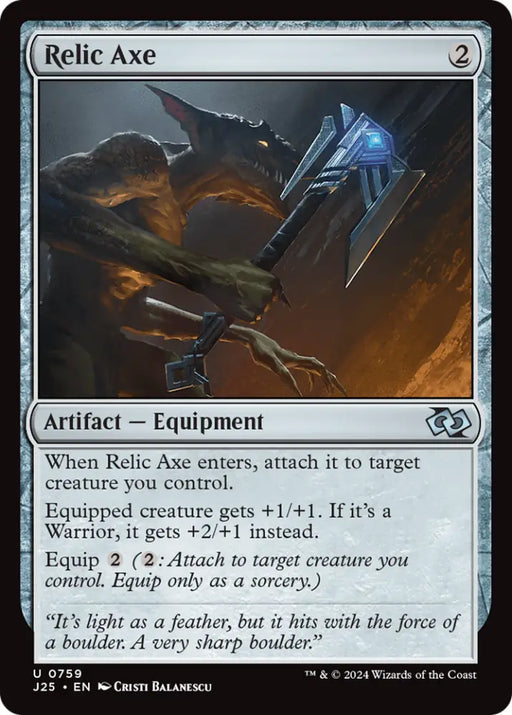 Relic Axe [Foundations Jumpstart] - MTG Single