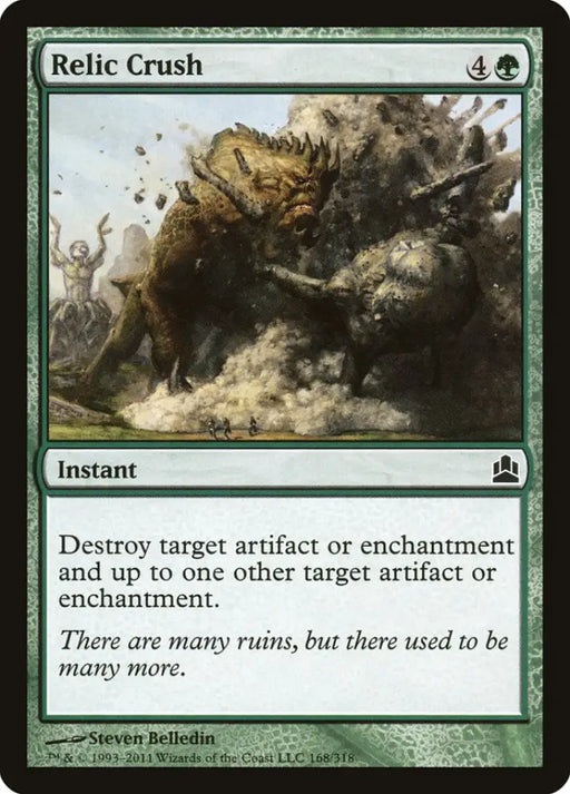 Relic Crush [Commander 2011] - MTG Single