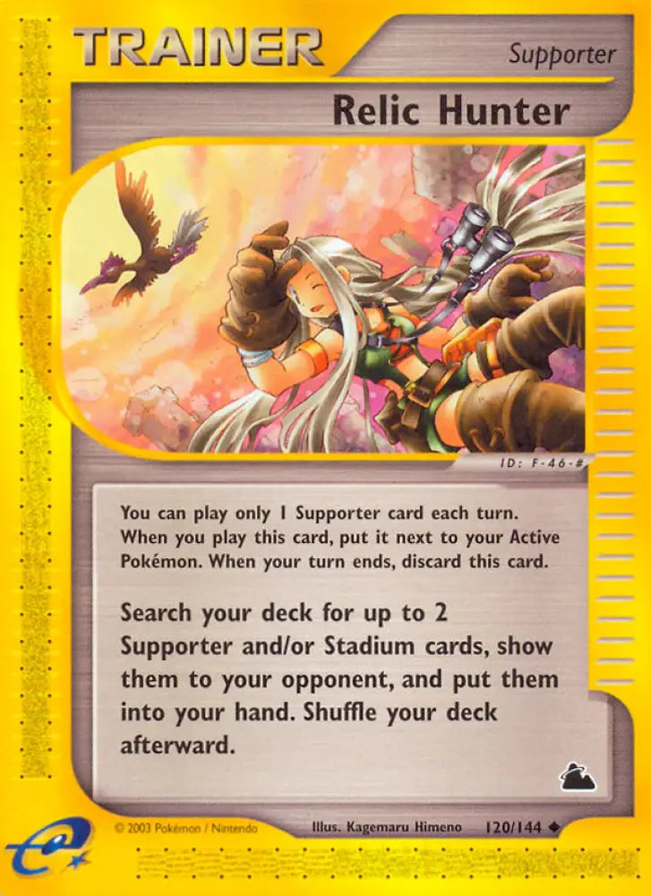 Relic Hunter (120/144) [Skyridge] - Pokemon Single