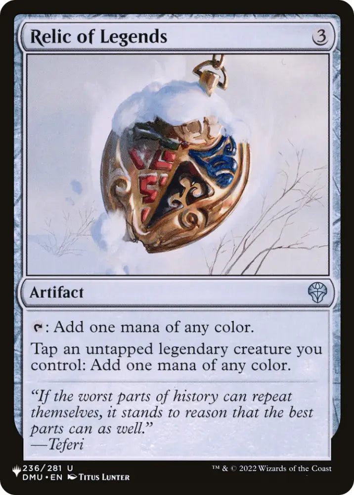 Relic of Legends [The List] - MTG Single
