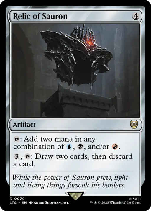 Relic of Sauron [The Lord of the Rings: Tales of Middle-Earth Commander] - MTG Single
