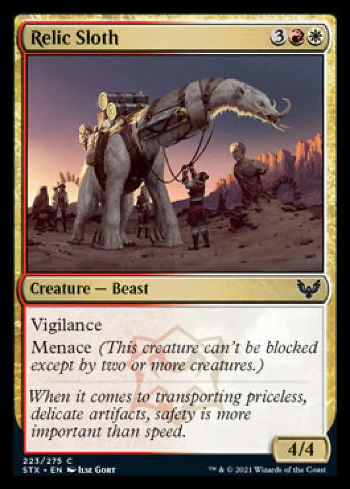 Relic Sloth [Strixhaven: School of Mages] - MTG Single