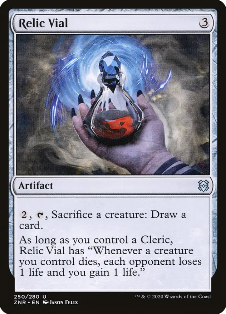 Relic Vial [Zendikar Rising] - MTG Single
