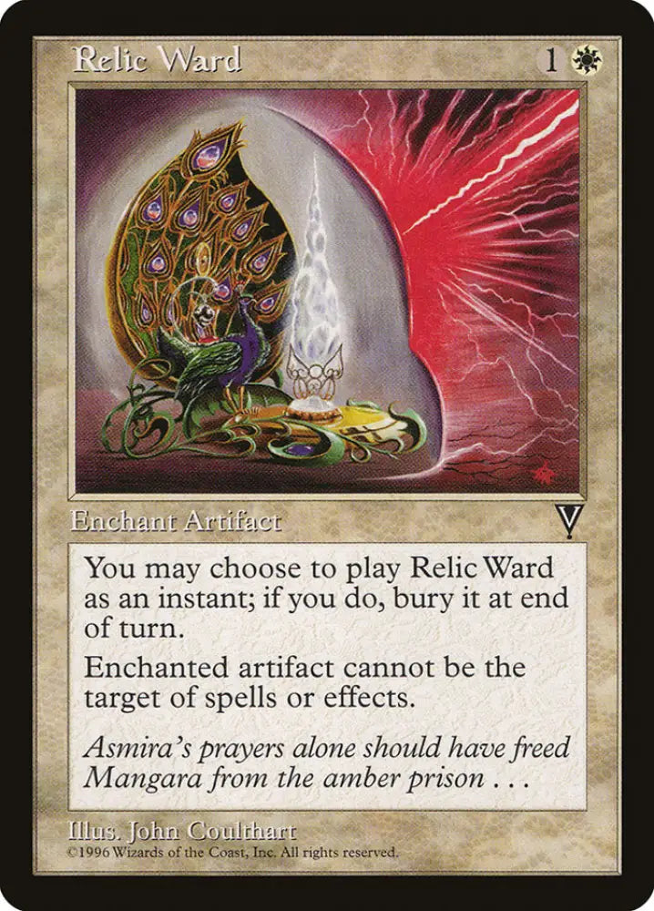 Relic Ward [Visions] - MTG Single