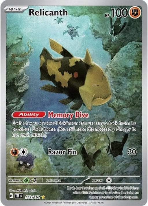 Relicanth (173/162) [Scarlet & Violet: Temporal Forces] - Pokemon Single