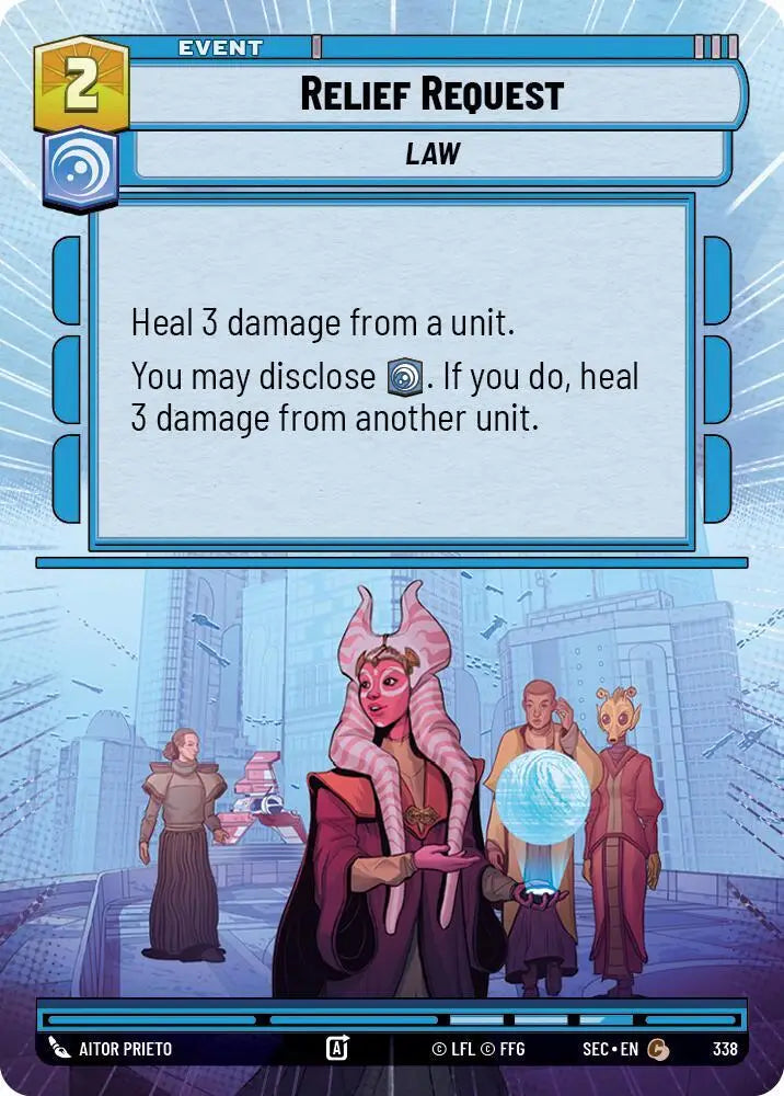 Relief Request (Hyperspace) (338) [Secrets of Power]