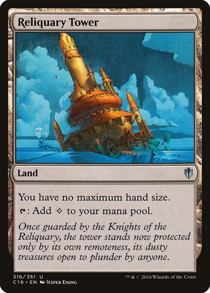 Reliquary Tower [Commander 2016] - MTG Single