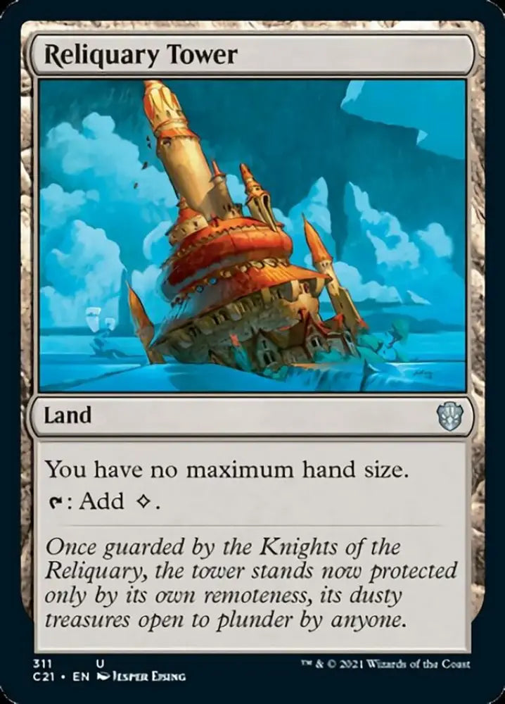 Reliquary Tower [Commander 2021] - MTG Single