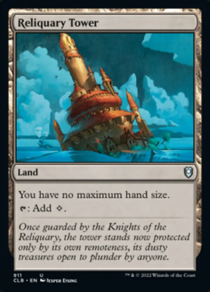 Reliquary Tower [Commander Legends: Battle for Baldur’s Gate] - MTG Single