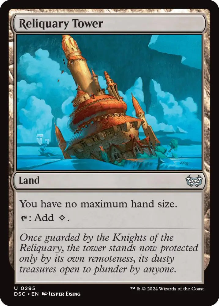 Reliquary Tower [Duskmourn: House of Horror Commander] - MTG Single