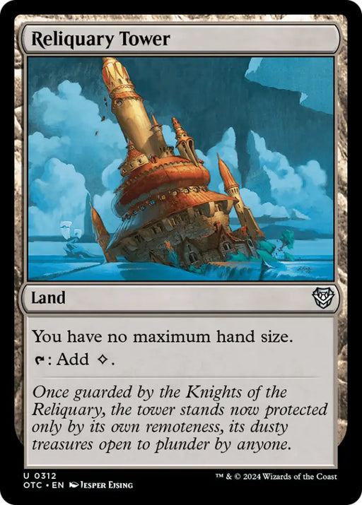 Reliquary Tower [Outlaws of Thunder Junction Commander] - MTG Single
