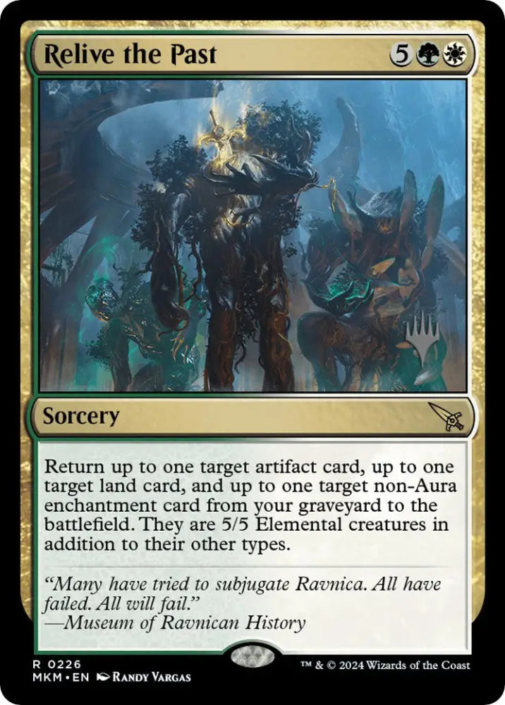 Relive the Past (Promo Pack) [Murders at Karlov Manor Promos] - MTG Single