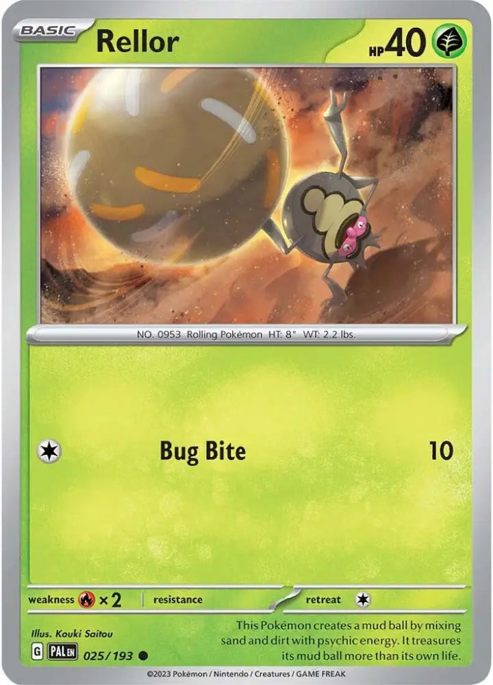 Rellor (025/193) [Scarlet & Violet: Paldea Evolved] - Pokemon Single