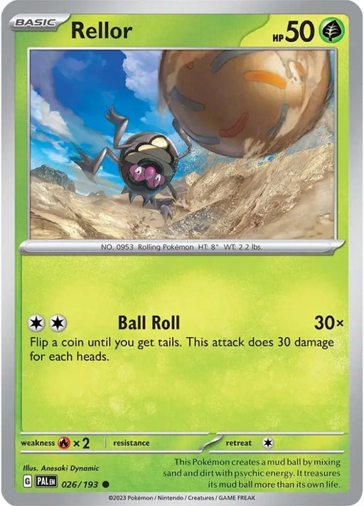 Rellor (026/193) [Scarlet & Violet: Paldea Evolved] - Pokemon Single