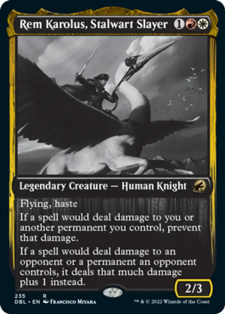 Rem Karolus Stalwart Slayer [Innistrad: Double Feature] - MTG Single