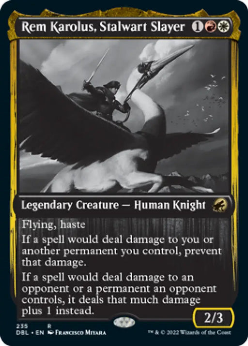 Rem Karolus Stalwart Slayer [Innistrad: Double Feature] - MTG Single
