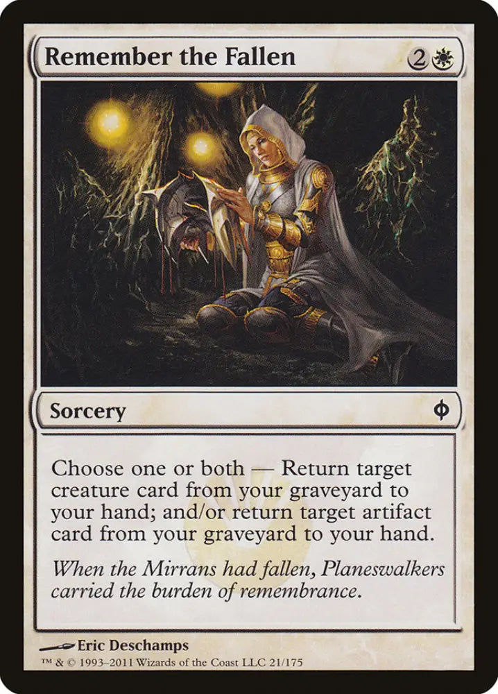 Remember the Fallen [New Phyrexia] - MTG Single