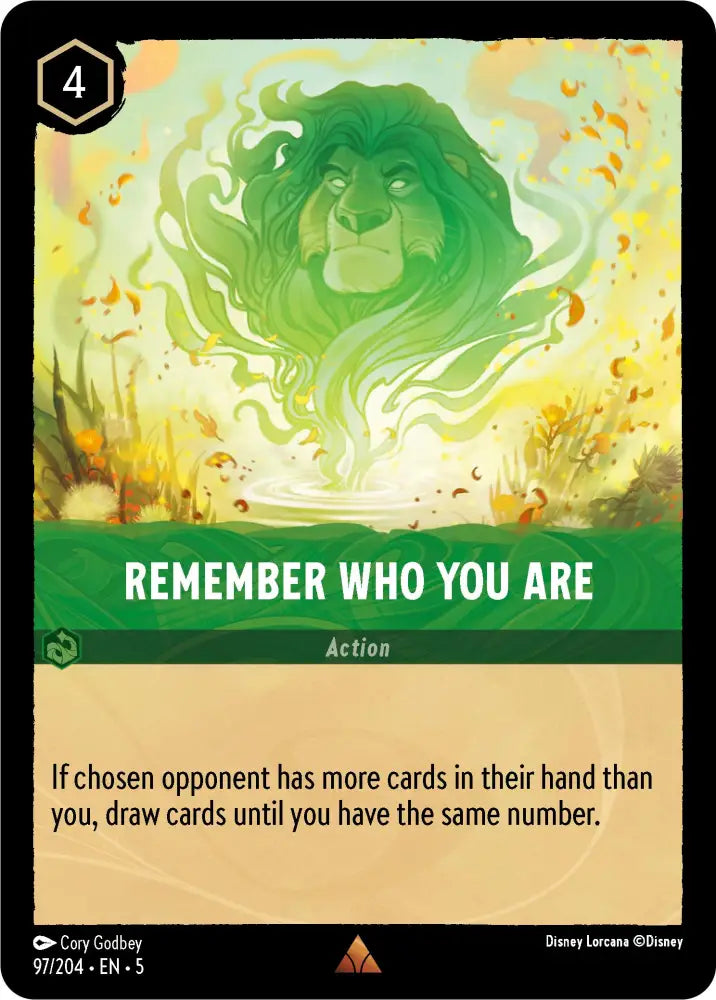 Remember Who You Are (97/204) [Shimmering Skies] - Lorcana Single