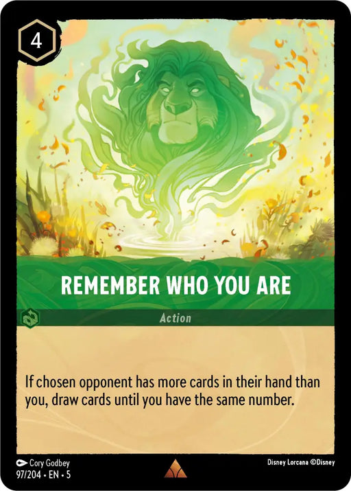 Remember Who You Are (97/204) [Shimmering Skies] - Lorcana Single