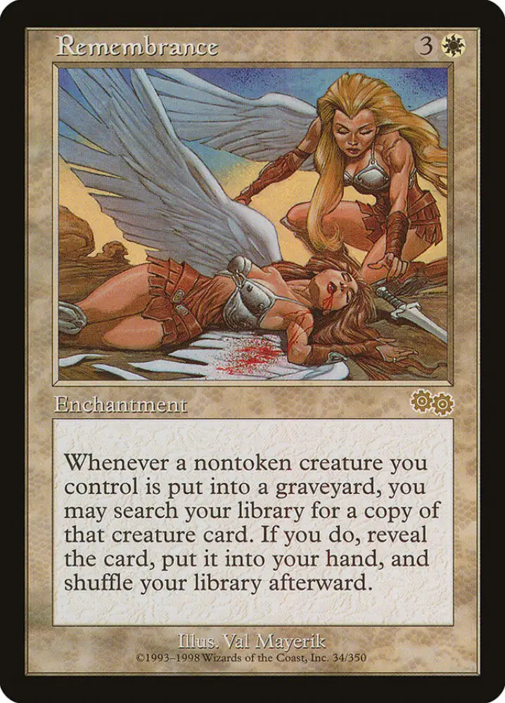 Remembrance [Urza’s Saga] - MTG Single