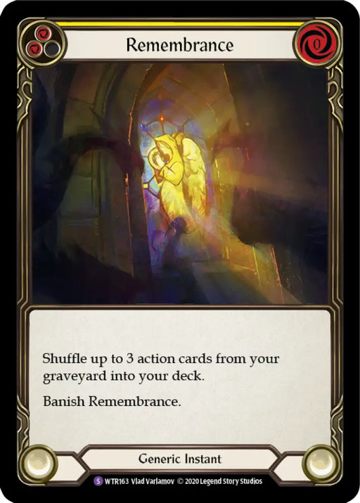 Remembrance [Welcome to Rathe Unlimited] Unlimited Rainbow Foil - Flesh And Blood Single