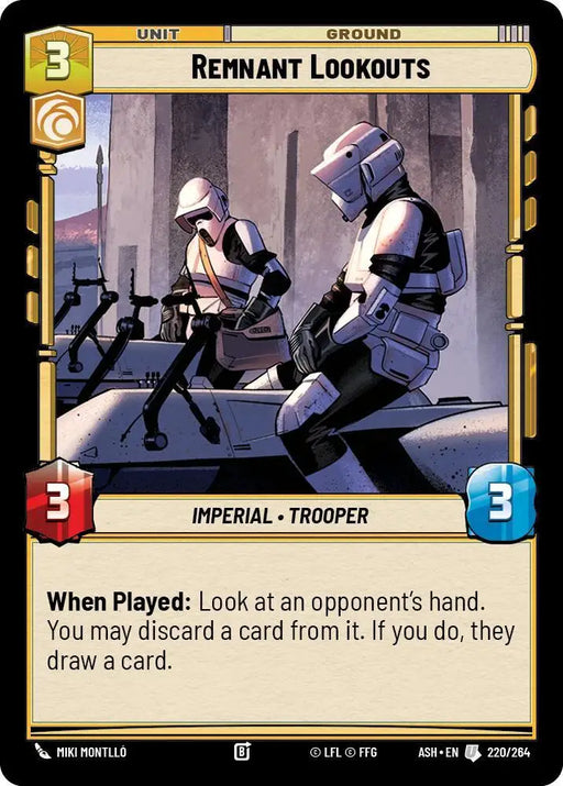 Remnant Lookouts (220/264) [Ashes of the Empire]