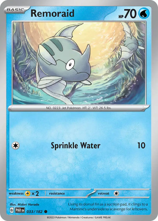 Remoraid (033/182) [Scarlet & Violet: Paradox Rift] - Pokemon Single