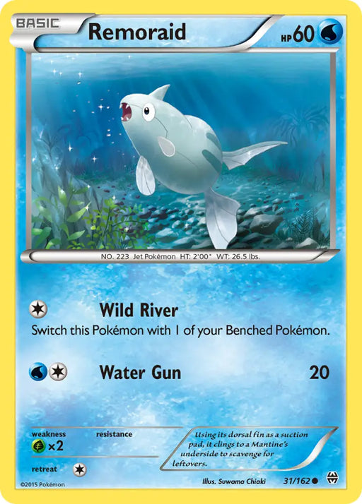 Remoraid (31/162) [XY: BREAKthrough] - Pokemon Single
