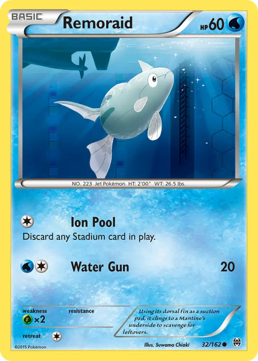 Remoraid (32/162) [XY: BREAKthrough] - Pokemon Single
