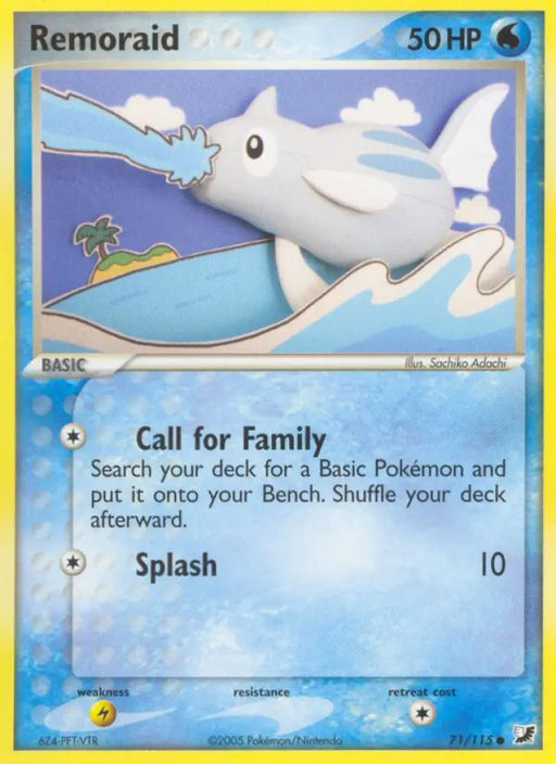Remoraid (71/115) [EX: Unseen Forces] - Pokemon Single