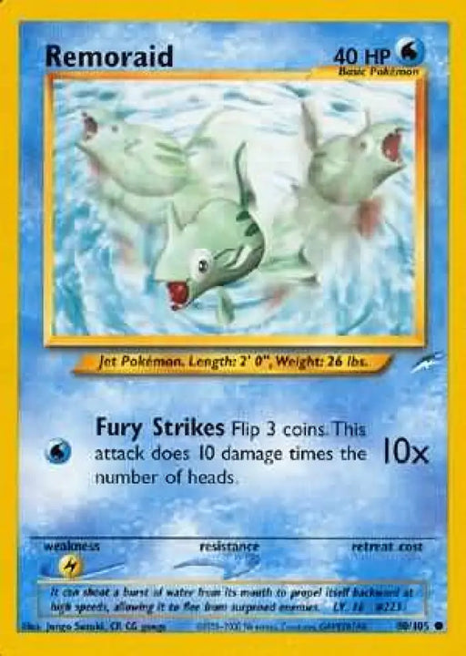 Remoraid (80/105) [Neo Destiny Unlimited] - Pokemon Single