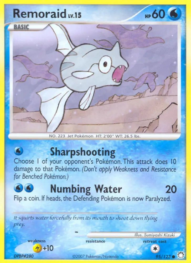 Remoraid (95/123) [Diamond & Pearl: Mysterious Treasures] - Pokemon Single