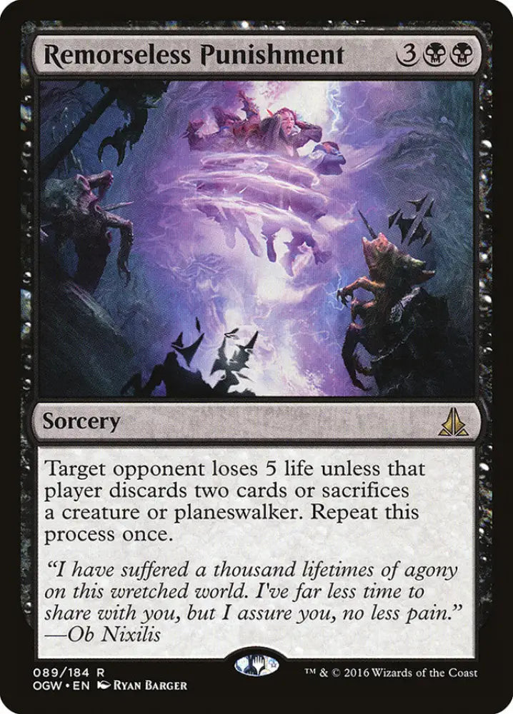Remorseless Punishment [Oath of the Gatewatch] - MTG Single