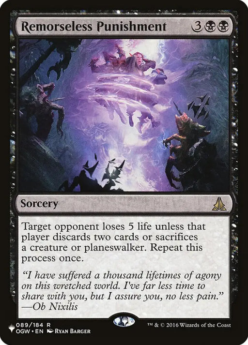 Remorseless Punishment [The List] - MTG Single