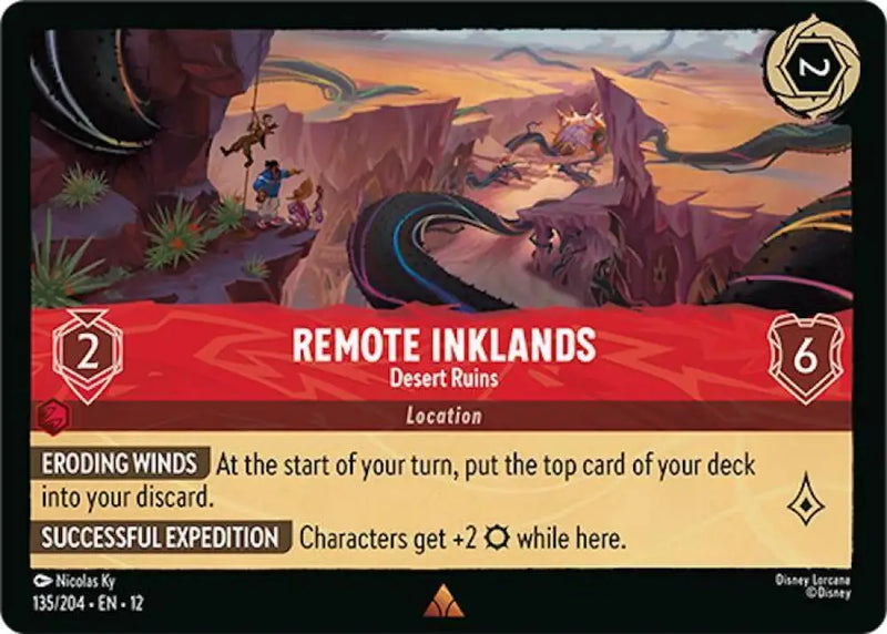 Remote Inklands - Desert Ruins (135/204) [Wilds Unknown]