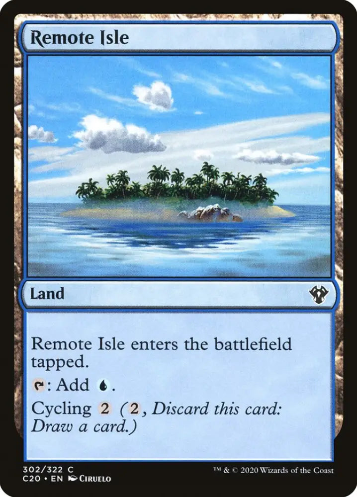 Remote Isle [Commander 2020] - MTG Single
