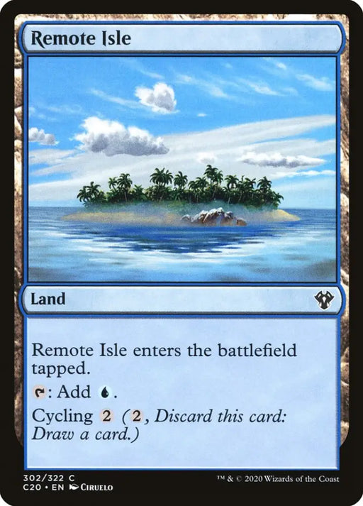 Remote Isle [Commander 2020] - MTG Single