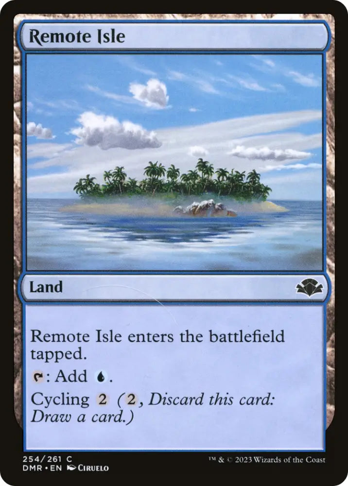 Remote Isle [Dominaria Remastered] - MTG Single