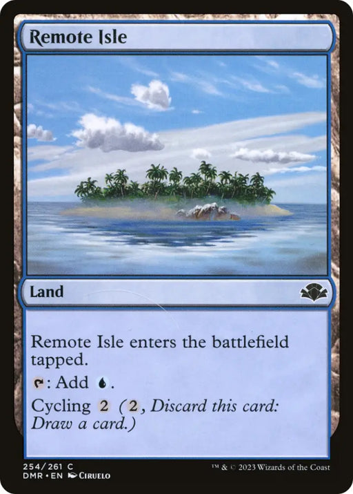Remote Isle [Dominaria Remastered] - MTG Single