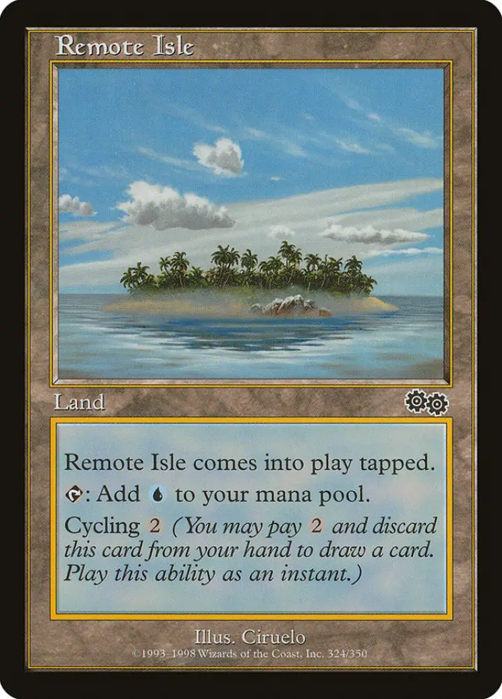 Remote Isle [Urza’s Saga] - MTG Single