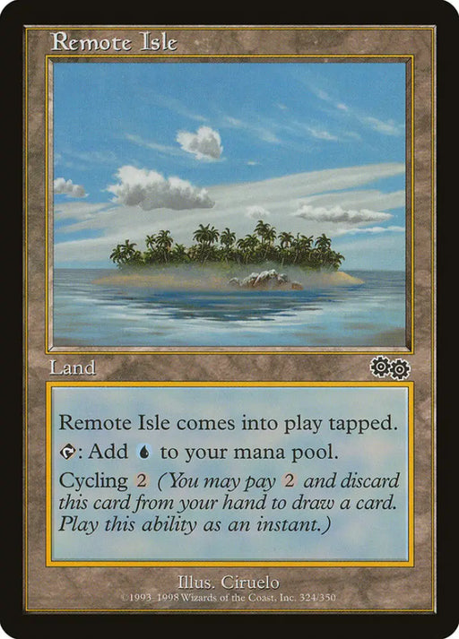 Remote Isle [Urza’s Saga] - MTG Single