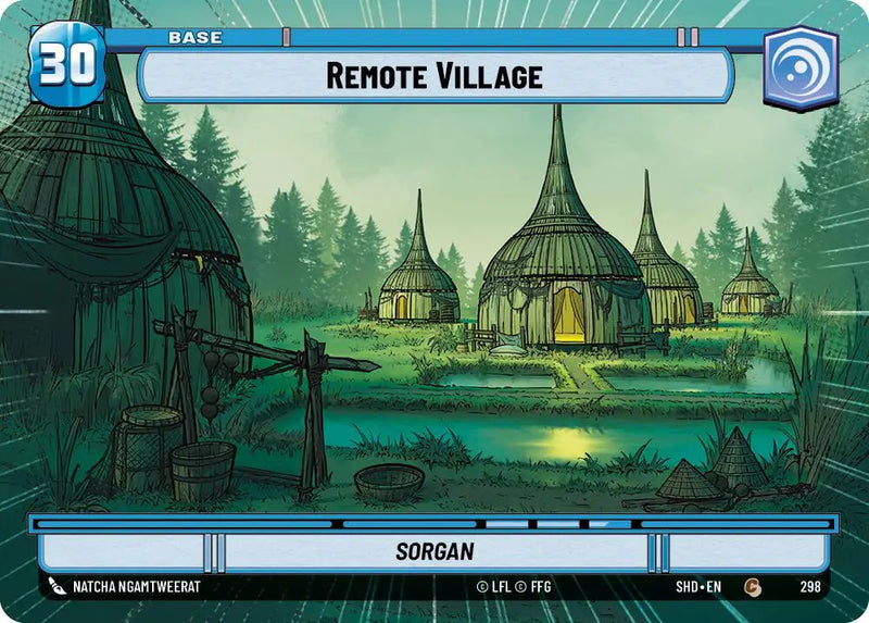 Remote Village // Experience (Hyperspace) (298 // T03) [Shadows of the Galaxy] - Star Wars: Unlimited Single